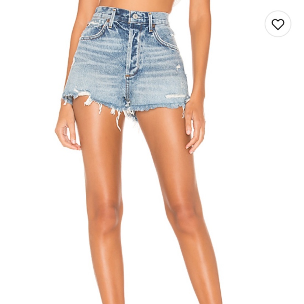 Agolde jaden high rise short size 28